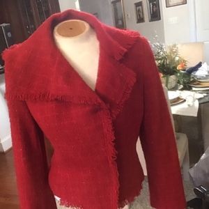 Red  blazer